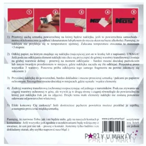 naklejki party pajeczyna lux czarna a4 1 szt