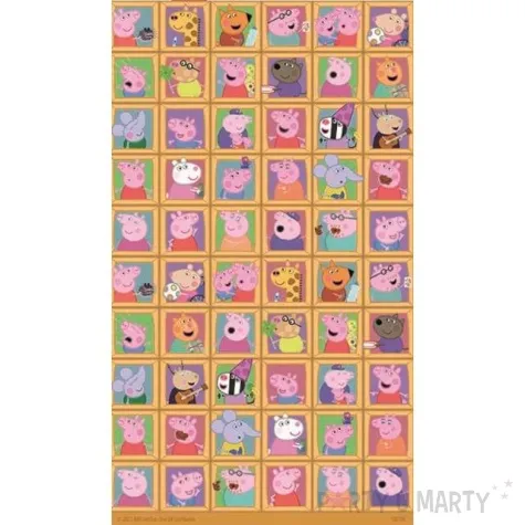 naklejki party swinka peppa grabo 60 szt