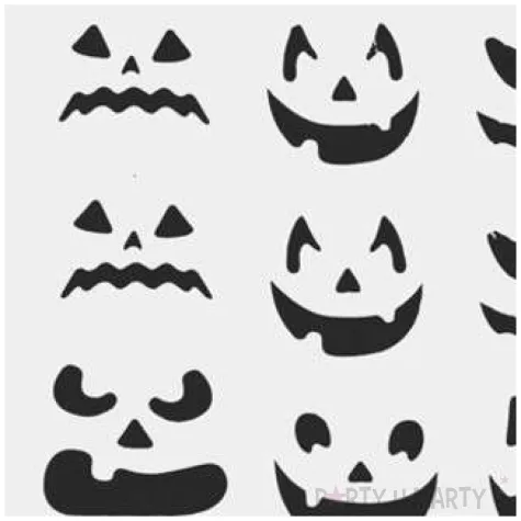 naklejki party upiory i dynie arpex