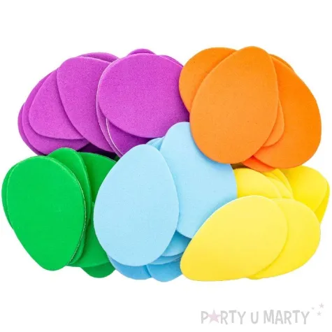 naklejki pianka jajka pisanki wielkanoc aliga 40 szt