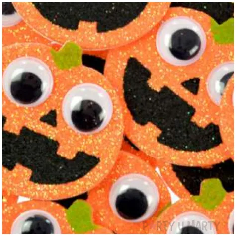 naklejki piankowe dynie halloween pomaranczowe arpex 12 szt