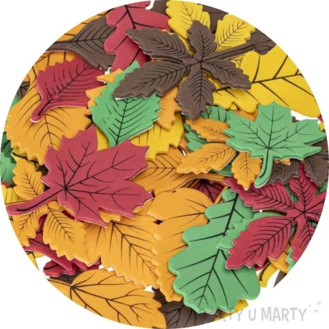 naklejki piankowe jesienne liscie brewis 60 szt
