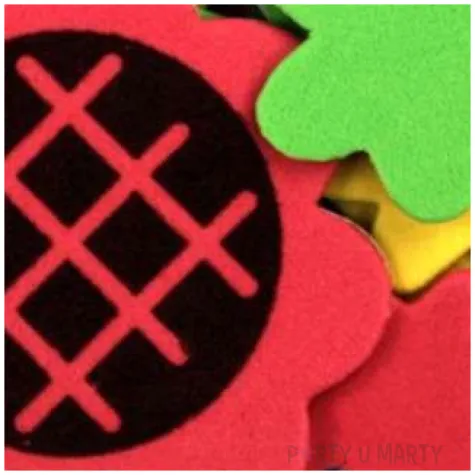 naklejki piankowe kwiat w doniczce titanum