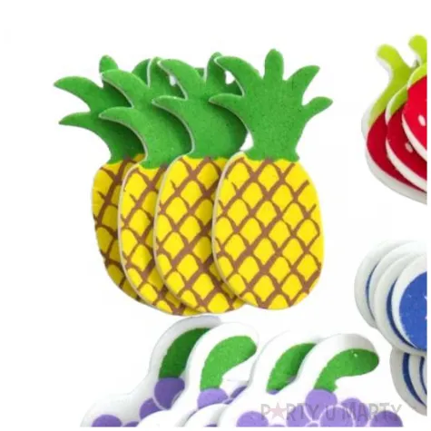 naklejki piankowe owoce mix brewis 40 szt