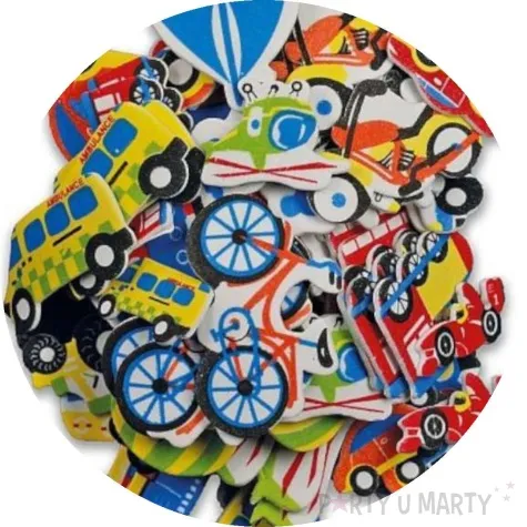 naklejki piankowe pojazdy titanum 50 szt