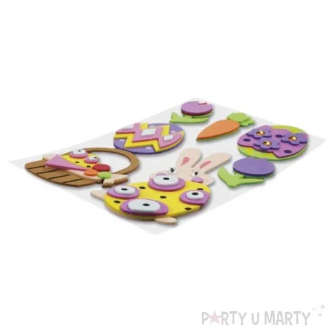 naklejki piankowe wielkanocne 3d titanum