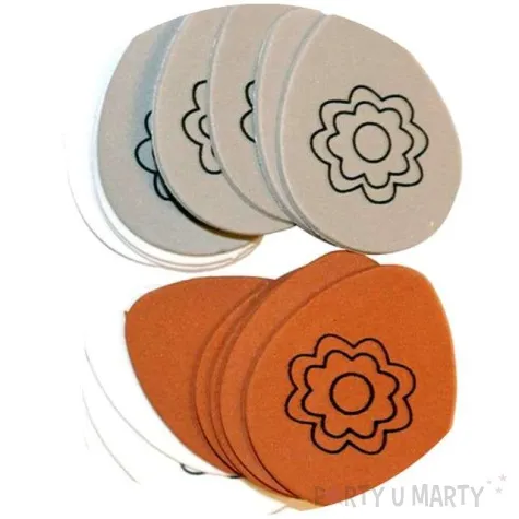 naklejki piankowe wielkanocne jajka titanum 16 szt