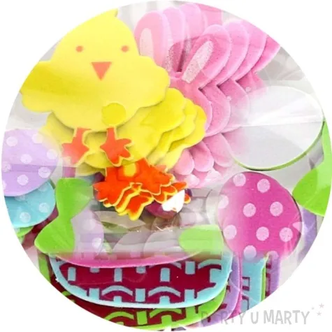 naklejki piankowe wielkanocny mix brewis 36 szt