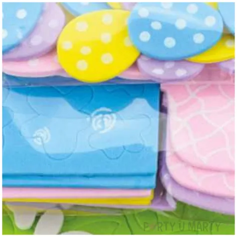 naklejki piankowe wielkanocny teczowy mix brewis 171 szt