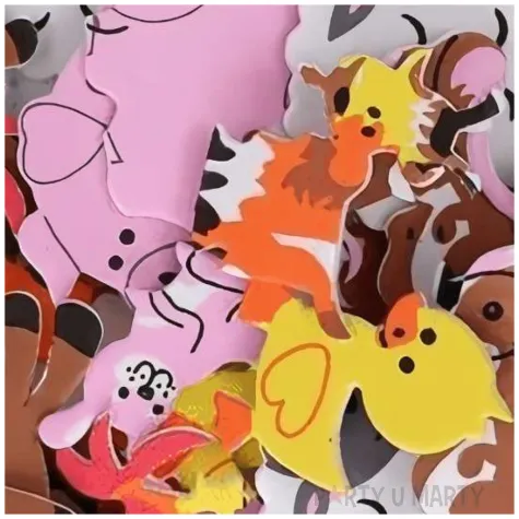 naklejki piankowe zwierzeta na wsi 2 mix titanum 96 szt