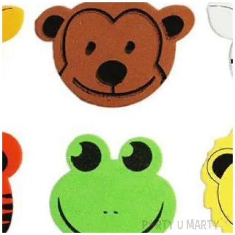 naklejki piankowe zwierzeta na wsi mix titanum 38 szt