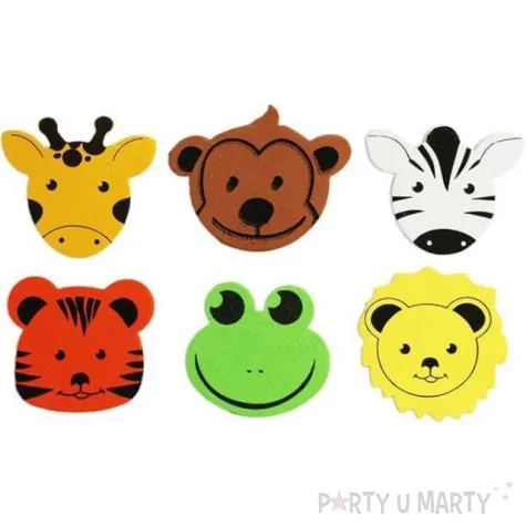 naklejki piankowe zwierzeta na wsi mix titanum 38 szt