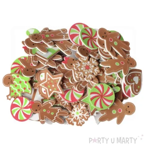 naklejki piernikowy mix piankowe titanum 120 szt