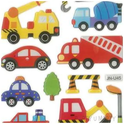 naklejki pojazdy uzytkowe wypukle mix titanum 17 szt