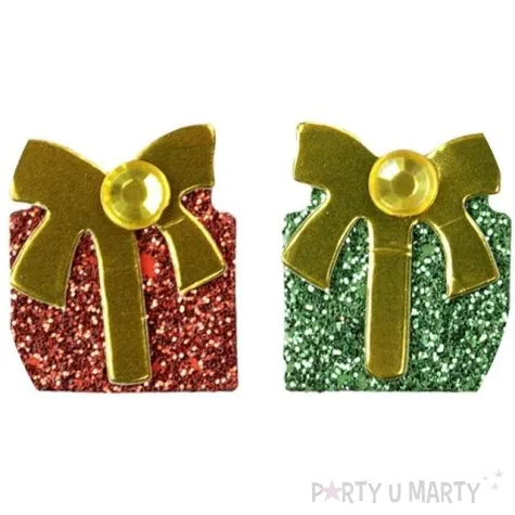 naklejki prezenty z kokardkami 3d mix titanum 25 szt