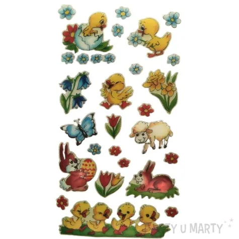 naklejki samoprzylepne wielkanocny klimat brewis 23 szt