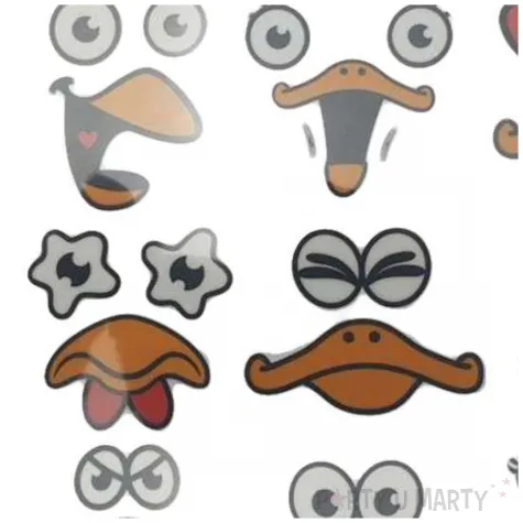 naklejki tatuaze na jajka kurczaki arpex