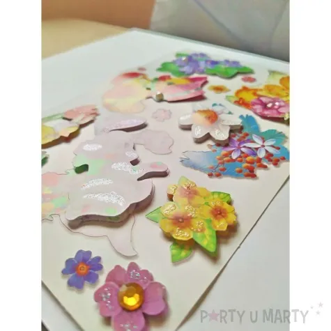 naklejki trojwymiarowe wielkanocne zajaczki i kurczaczki brewis