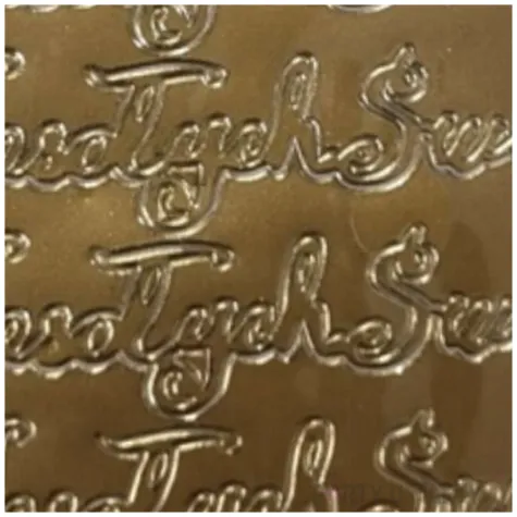 naklejki wesolych swiat zyczenia zlote aliga 10x23 cm