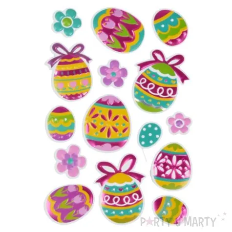 naklejki wielkanoc pisanki arpex 15 szt