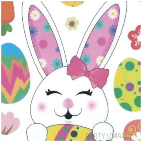 naklejki wielkanoc zajaczek z pisanka elektrostatyczne titanum 15 szt