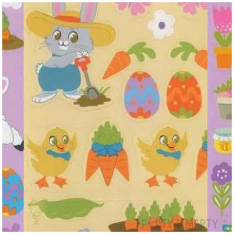 naklejki wielkanocna farma titanum