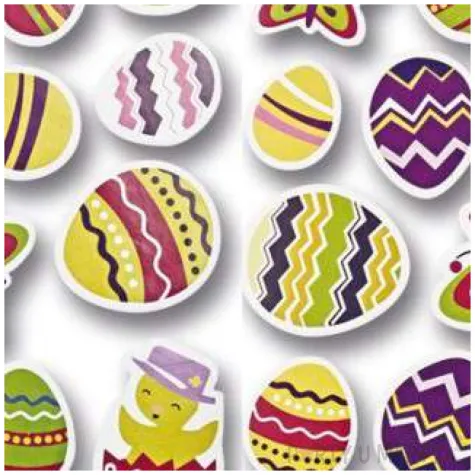 naklejki wielkanocne atrybuty titanum