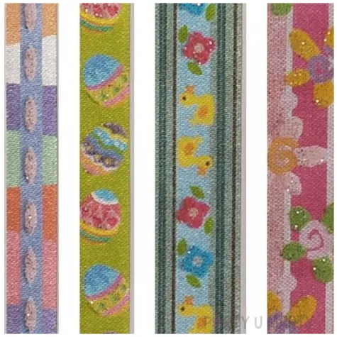 naklejki wielkanocne paski w pisanki brewis 19 cm 7 szt