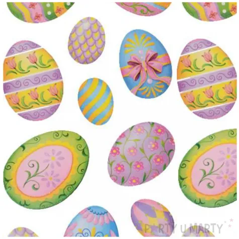 naklejki wielkanocne pisanki brokatowe arpex