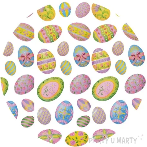 naklejki wielkanocne pisanki brokatowe arpex