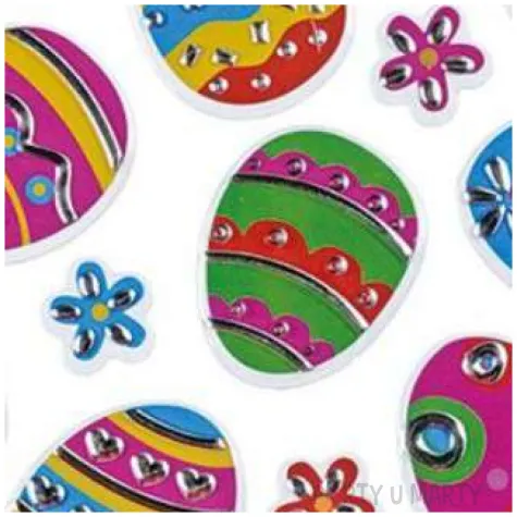 naklejki wielkanocne pisanki titanum