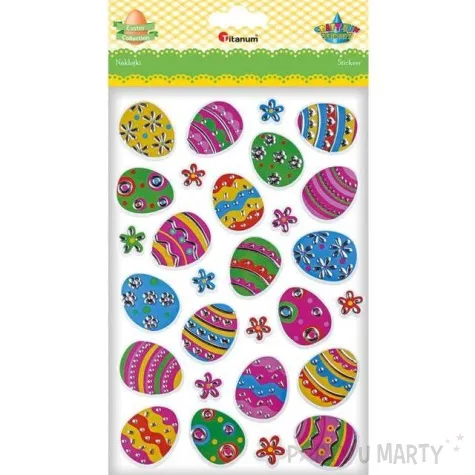 naklejki wielkanocne pisanki titanum