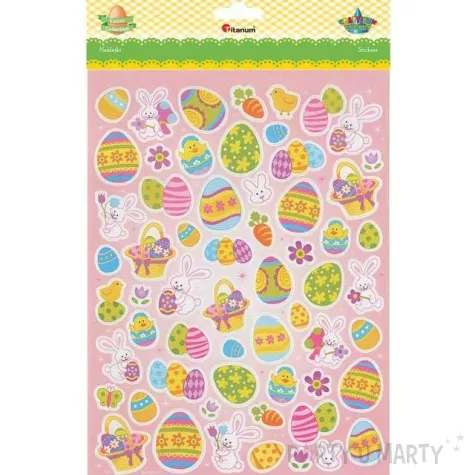 naklejki wielkanocny mix titanum