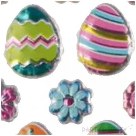 naklejki wypukle pisanki i kwiatki aprex