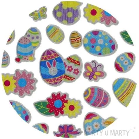 naklejki wypukle wielkanocne jajka titanum