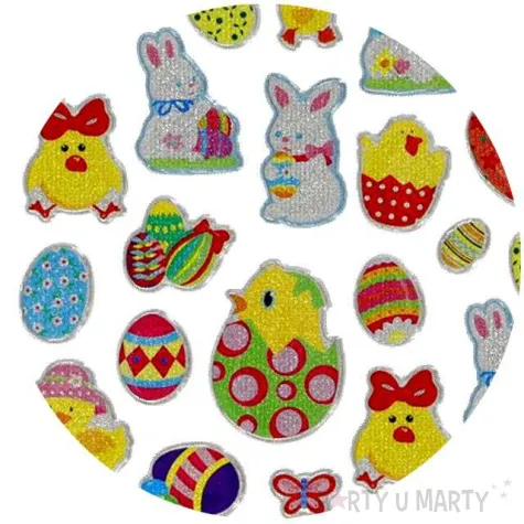 naklejki wypukle wielkanocny mix 1 titanum