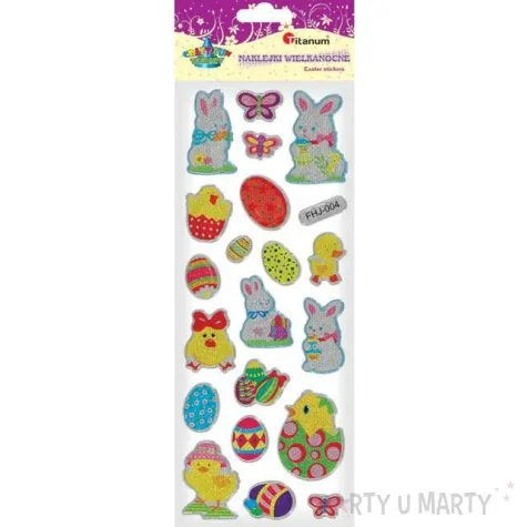 naklejki wypukle wielkanocny mix 1 titanum