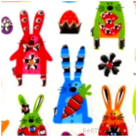 naklejki zajaczki z pisankami i marchewkami brewis