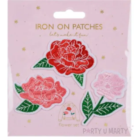 naprasowanki kwiaty partydeco 4 5 6 5x4 5 7cm