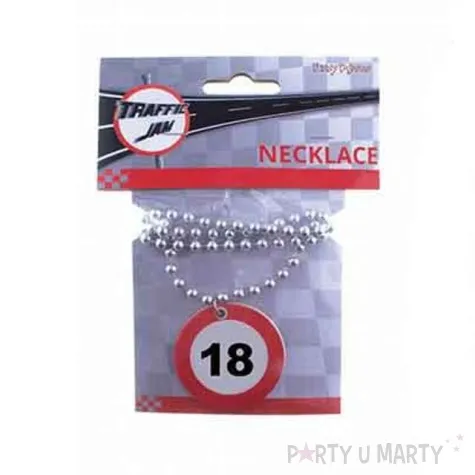 naszyjnik 18 traffic birthday 80 cm