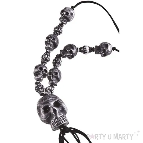 naszyjnik czaszka carnival toys