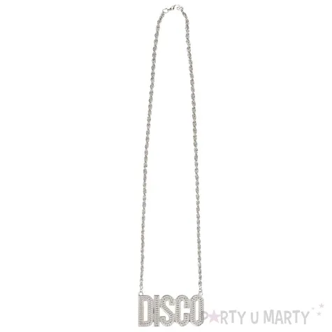 naszyjnik disco srebrny boland