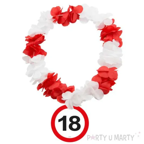 naszyjnik hawajski 18 traffic birthday