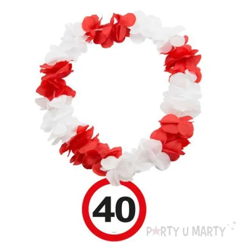 naszyjnik hawajski 40 traffic birthday folat 69 cm