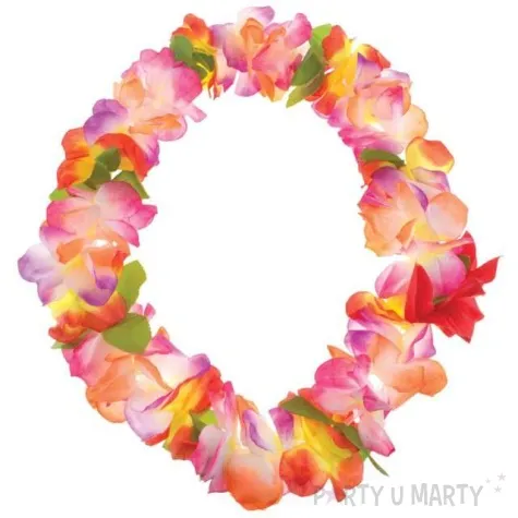 naszyjnik hawajski aloha mix funnyfashion 100 cm