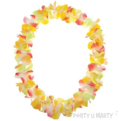 naszyjnik hawajski aloha mix funnyfashion 100 cm