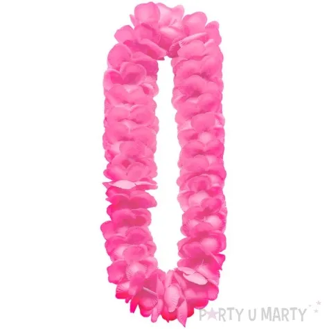 naszyjnik hawajski aloha neon czerwony godan 120 cm