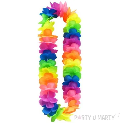 naszyjnik hawajski aloha neon mix godan 120 cm