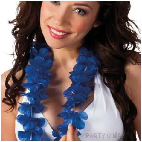 naszyjnik hawajski aloha ohana niebieski boland 100 cm