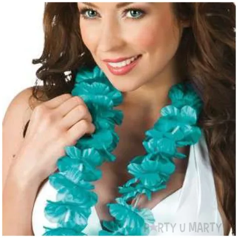 naszyjnik hawajski aloha ohana turkusowy boland 100 cm